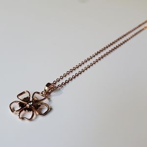 Ted Baker London Lerene BRONZE Flower Necklace